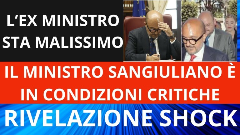 IL MINISTRO Sangiuliano è in CONDIZIONI CRITICHE rivelazione shock IL MINISTRO Sangiuliano è in CONDIZIONI CRITICHE rivelazione shock