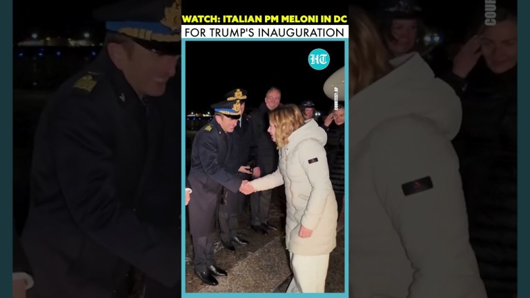 Italian PM Meloni Arrives in Washington for Donald Trump’s Inauguration #ytshorts #usnews Italian PM Meloni Arrives in Washington for Donald Trump’s Inauguration #ytshorts #usnews