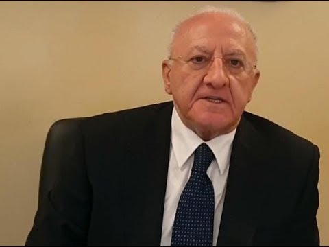 Intervista a De Luca Presidente della Campania: Per la nostra regione ci vorrebbe Padre Pio Intervista a De Luca Presidente della Campania: Per la nostra regione ci vorrebbe Padre Pio