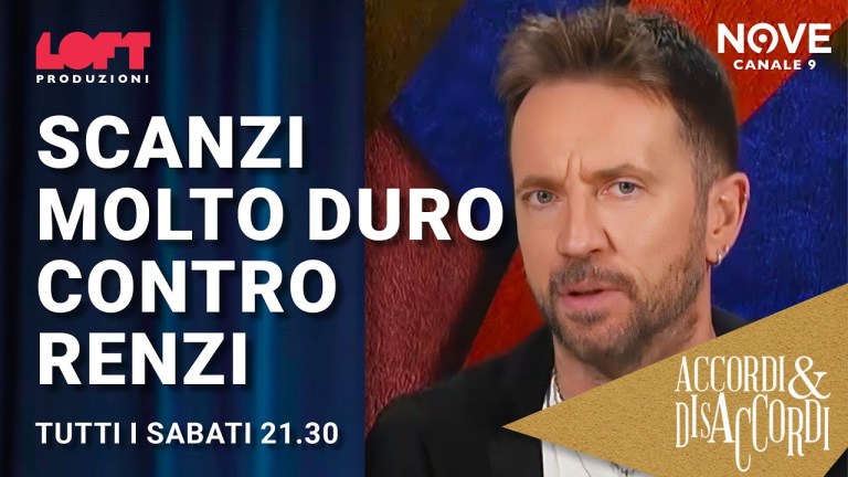 Scanzi molto duro contro Renzi Scanzi molto duro contro Renzi
