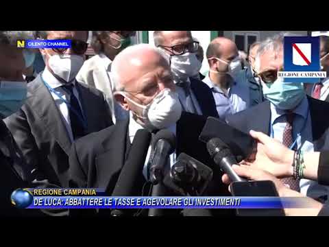 Regione Campania, De Luca : Abbattere le tasse ed agevolare gli investimenti. Regione Campania, De Luca : Abbattere le tasse ed agevolare gli investimenti.