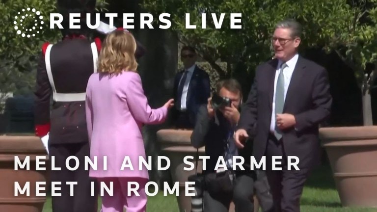 LIVE: Italy’s Giorgia Meloni and Britain’s Keir Starmer meet in Rome LIVE: Italy’s Giorgia Meloni and Britain’s Keir Starmer meet in Rome