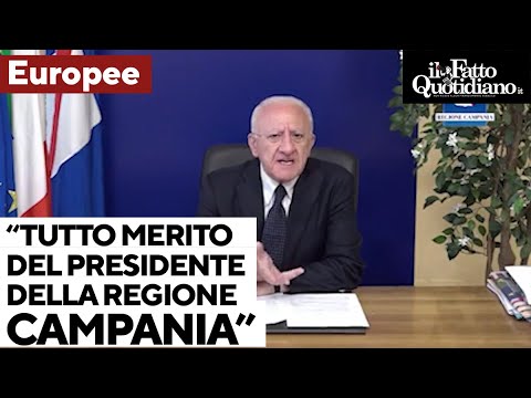 De Luca parla di sé in terza persona: “Le forze di governo hanno perso al Sud, ecco di chi è merito” De Luca parla di sé in terza persona: “Le forze di governo hanno perso al Sud, ecco di chi è merito”