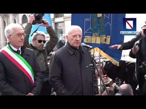 De Luca – Da Roma la manifestazione promossa da Regione Campania e Anci Campania (16.02.24) De Luca – Da Roma la manifestazione promossa da Regione Campania e Anci Campania (16.02.24)