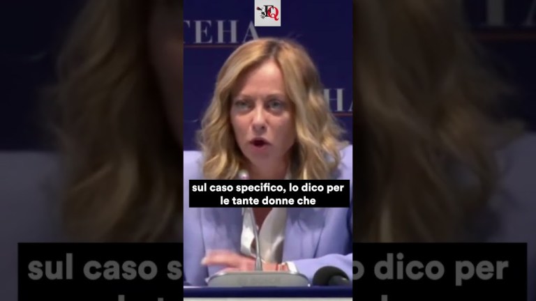 LA FRECCIATA DI MELONI A MARIA ROSARIA BOCCIA #news #shorts #sangiuliano LA FRECCIATA DI MELONI A MARIA ROSARIA BOCCIA #news #shorts #sangiuliano