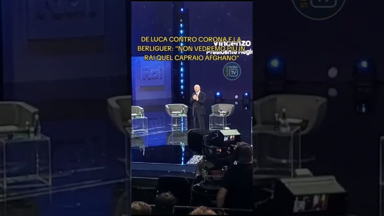 Vincenzo De luca attacca Mauro Corona e Bianca Berlinguer ai Palinsesti Rai 2023-2024 Vincenzo De luca attacca Mauro Corona e Bianca Berlinguer ai Palinsesti Rai 2023-2024