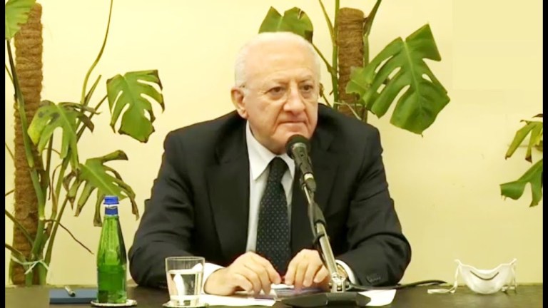 Campania – De Luca presenta progetto linea metro Napoli-Afragola (20.07.20) Campania – De Luca presenta progetto linea metro Napoli-Afragola (20.07.20)