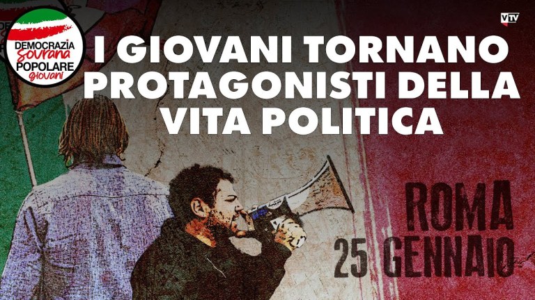 I giovani tornano protagonisti della vita politica – In diretta dal raduno nazionale di DSP I giovani tornano protagonisti della vita politica – In diretta dal raduno nazionale di DSP