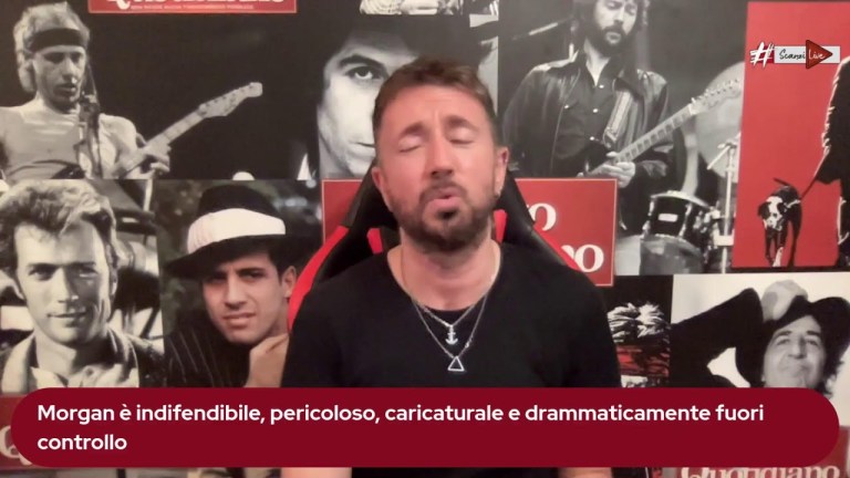 Morgan è indifendibile, pericoloso, caricaturale e drammaticamente fuori controllo Morgan è indifendibile, pericoloso, caricaturale e drammaticamente fuori controllo