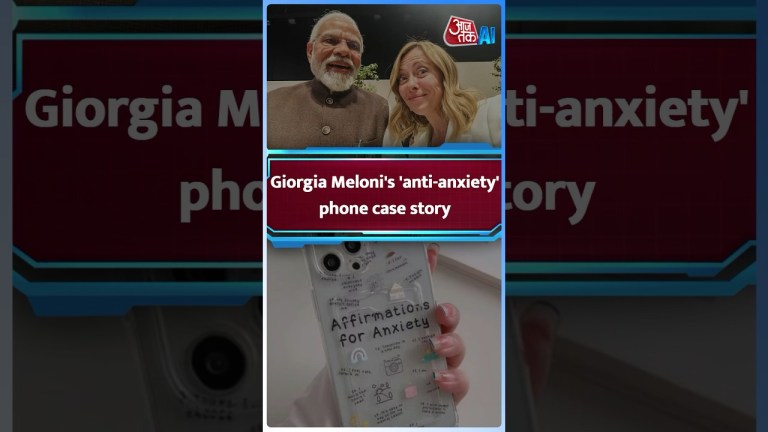 Giorgia Meloni’s ‘anti-anxiety’ phone case reality | #melodi | COP28 climate summit | Pm Modi #news Giorgia Meloni’s ‘anti-anxiety’ phone case reality | #melodi | COP28 climate summit | Pm Modi #news