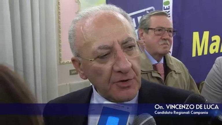 PRIMARIE ELEZIONI REGIONALI – VINCENZO DE LUCA A BARONISSI PRIMARIE ELEZIONI REGIONALI – VINCENZO DE LUCA A BARONISSI