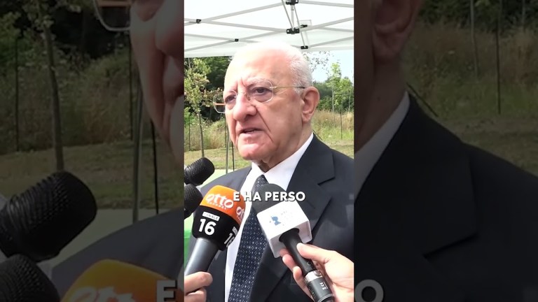 De Luca – ELEZIONI E AUTONOMIA DIFFERENZIATA: AL SUD IL GOVERNO MELONI HA PERSO (25.06.24) De Luca – ELEZIONI E AUTONOMIA DIFFERENZIATA: AL SUD IL GOVERNO MELONI HA PERSO (25.06.24)
