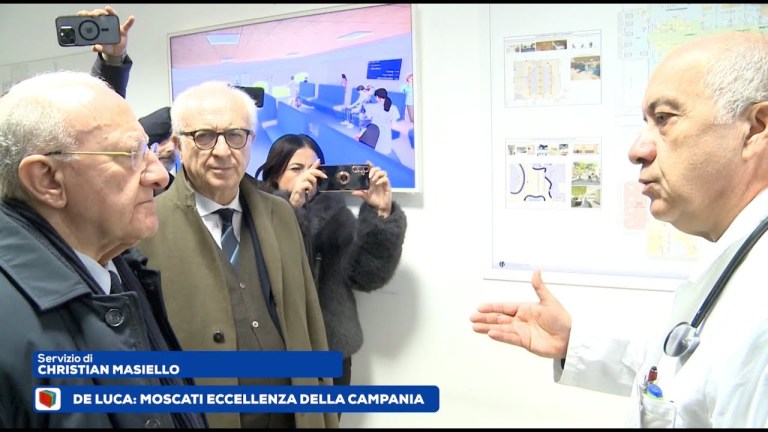 Il Nuovo Pronto soccorso di Avellino operativo a ottobre. De Luca: Moscati eccellenza della Campania Il Nuovo Pronto soccorso di Avellino operativo a ottobre. De Luca: Moscati eccellenza della Campania