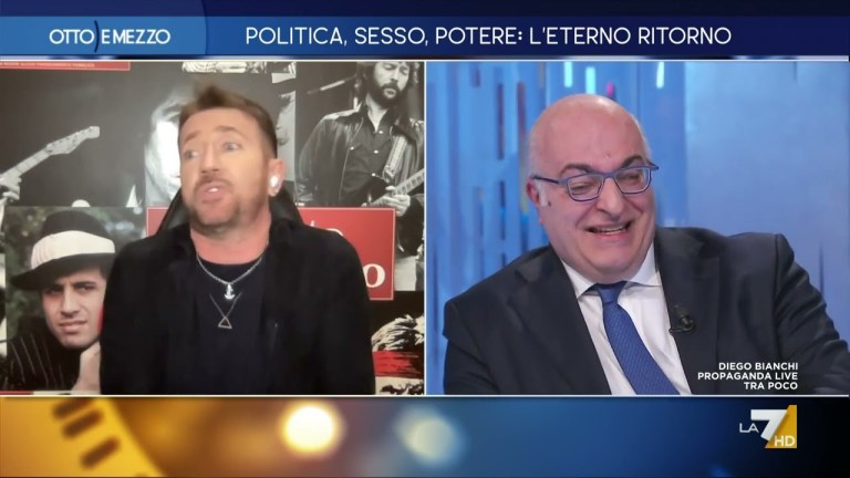 Meloni, Scanzi vs Sechi: “La storia del cabaret… non sei obiettivo!”. “Non sai nemmeno dove … Meloni, Scanzi vs Sechi: “La storia del cabaret… non sei obiettivo!”. “Non sai nemmeno dove …