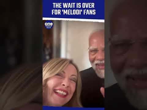 PM Modi & Georgia Meloni’s Chemistry Break The Internet As The Two Give a #Melodi Message to Fan PM Modi & Georgia Meloni’s Chemistry Break The Internet As The Two Give a #Melodi Message to Fan