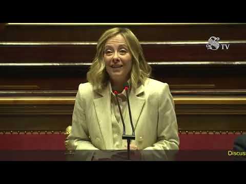 Meloni – Intervento in Senato (18.12.24) Meloni – Intervento in Senato (18.12.24)