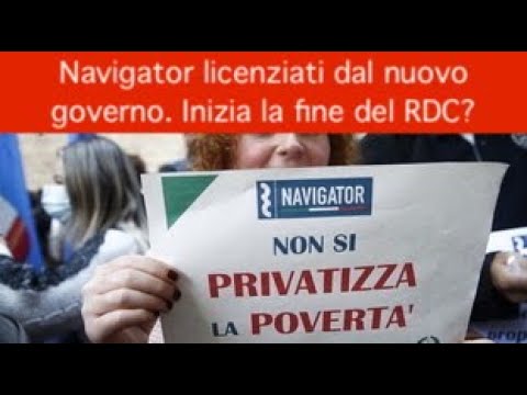 Navigator licenziati dal nuovo governo. Inizia la fine del RDC? Navigator licenziati dal nuovo governo. Inizia la fine del RDC?
