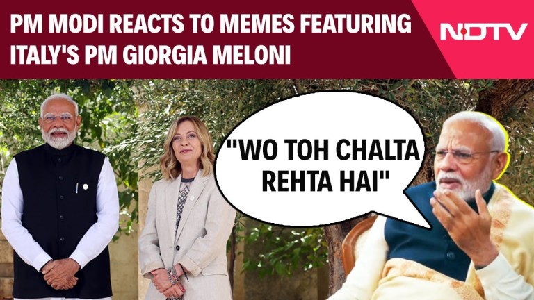 PM Modi Interview | PM Modi Reacts To Memes Featuring Italy’s PM Giorgia Meloni PM Modi Interview | PM Modi Reacts To Memes Featuring Italy’s PM Giorgia Meloni