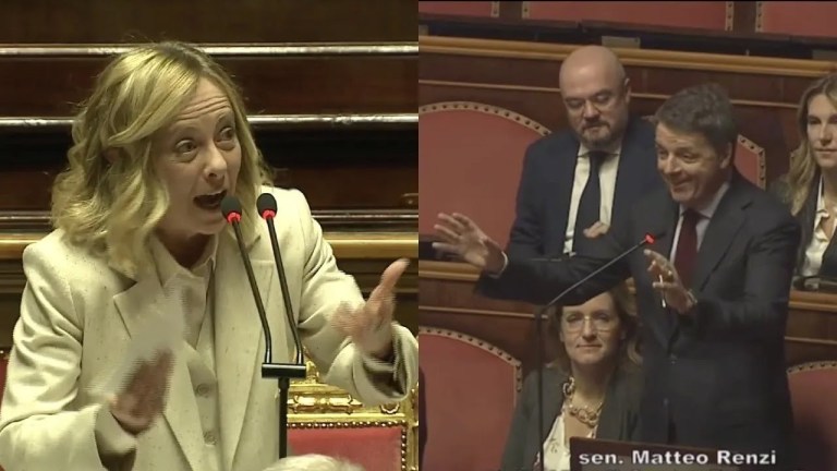 LO SCONTRO TRA GIORGIA MELONI E MATTEO RENZI SULL’AMICIZIA CON JAVIER MILEI (19/12/24) LO SCONTRO TRA GIORGIA MELONI E MATTEO RENZI SULL’AMICIZIA CON JAVIER MILEI (19/12/24)