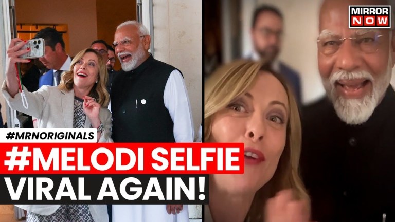 G7 Summit | PM Modi, Italy PM Giorgia Meloni’s Selfie Goes Viral | Melodi Video | Latest News G7 Summit | PM Modi, Italy PM Giorgia Meloni’s Selfie Goes Viral | Melodi Video | Latest News
