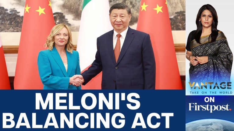 In China, Giorgia Meloni Vows to Relaunch Bilateral Ties | Vantage with Palki Sharma In China, Giorgia Meloni Vows to Relaunch Bilateral Ties | Vantage with Palki Sharma