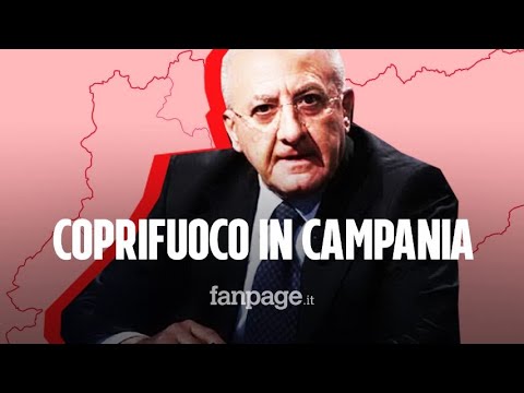 De Luca, coprifuoco in Campania: “Chiuderemo tutto alle 22. Halloween è un’idiozia” De Luca, coprifuoco in Campania: “Chiuderemo tutto alle 22. Halloween è un’idiozia”