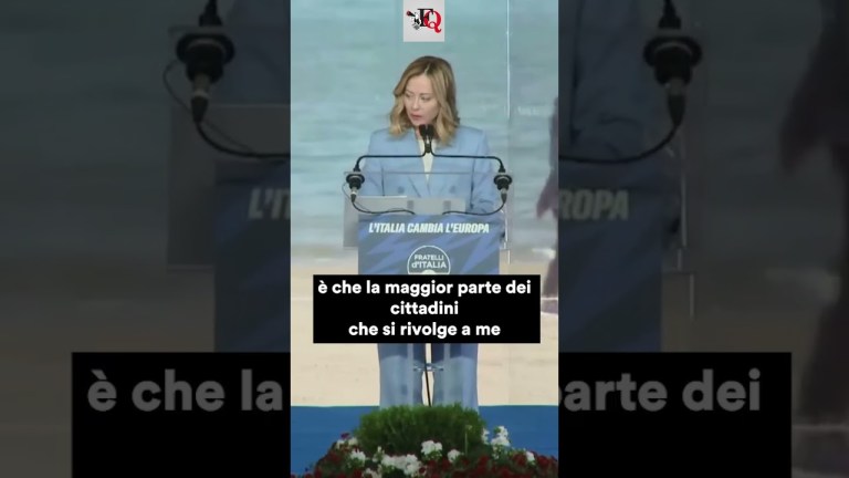 #MELONI: “SULLA SCHEDA SCRIVETE GIORGIA, SOLO IL NOME” #news #shorts #euro2024 #MELONI: “SULLA SCHEDA SCRIVETE GIORGIA, SOLO IL NOME” #news #shorts #euro2024