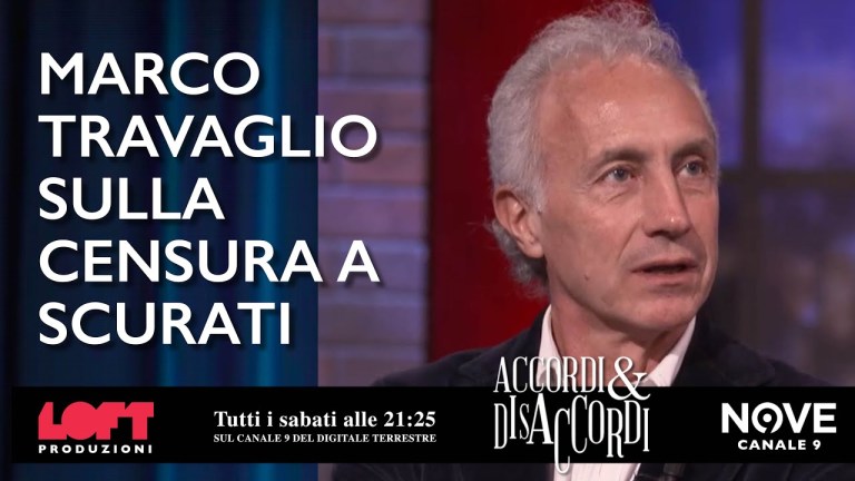 Marco Travaglio sulla censura a Scurati Marco Travaglio sulla censura a Scurati