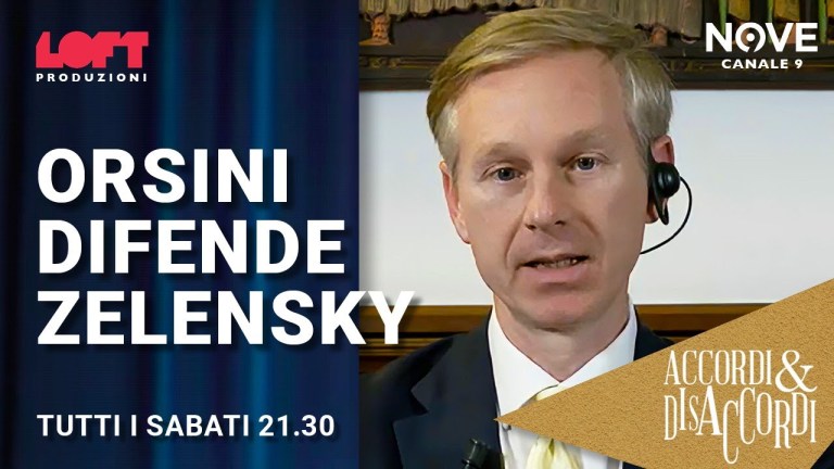 Orsini difende Zelensky Orsini difende Zelensky