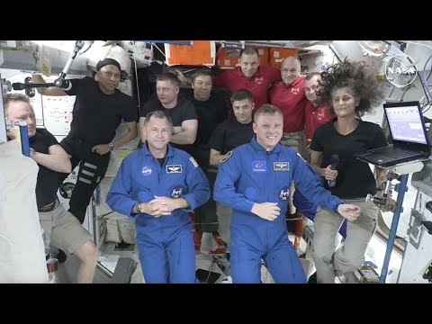 La missione di salvataggio di SpaceX per riportare a Terra gli astronauti bloccati attracca alla Iss La missione di salvataggio di SpaceX per riportare a Terra gli astronauti bloccati attracca alla Iss