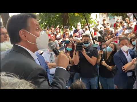 GIUSEPPE CONTE A SAN GIULIANO MILANESE: “IL CONTATTO CON I CITTADINI È OSSIGENO” GIUSEPPE CONTE A SAN GIULIANO MILANESE: “IL CONTATTO CON I CITTADINI È OSSIGENO”