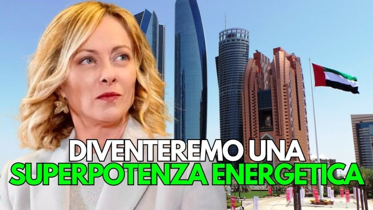 Giorgia Meloni IMMENSA – L’italia diventerà una Superpotenza Energetica Giorgia Meloni IMMENSA – L’italia diventerà una Superpotenza Energetica