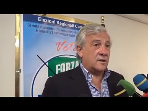 Campania, Tajani (FI): “Commissariare De Luca su Sanità” (31.08.20) Campania, Tajani (FI): “Commissariare De Luca su Sanità” (31.08.20)