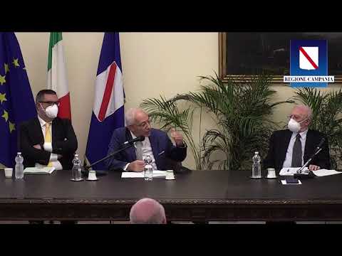 De Luca – Le nuove residenze universitarie a Napoli e in Campania (14.06.22) De Luca – Le nuove residenze universitarie a Napoli e in Campania (14.06.22)
