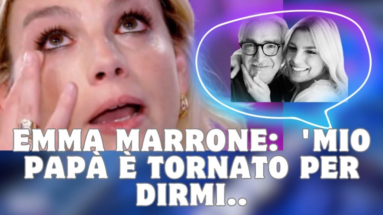 Emma Marrone: ‘Mio papà voleva avvisarmi…. Emma Marrone: ‘Mio papà voleva avvisarmi….