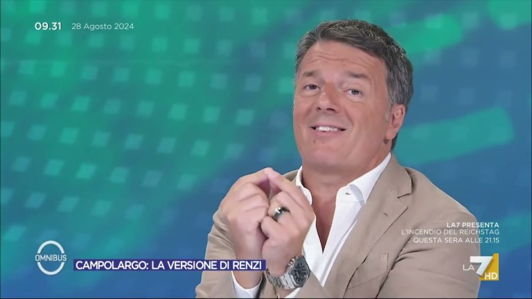 Campo largo, Matteo Renzi: “Il segretario PD non è Travaglio, si faccia un lavoro sui contenuti” Campo largo, Matteo Renzi: “Il segretario PD non è Travaglio, si faccia un lavoro sui contenuti”