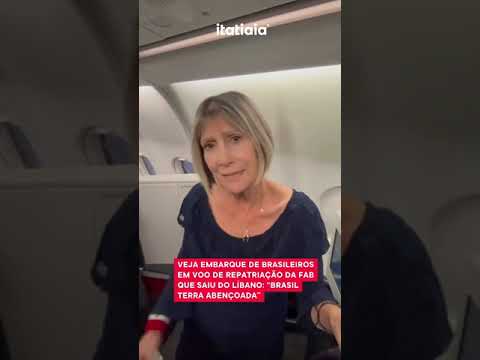 FORÇA AÉREA BRASILEIRA RESGATA OS PRIMEIROS BRASILEIROS NO LÍBANO FORÇA AÉREA BRASILEIRA RESGATA OS PRIMEIROS BRASILEIROS NO LÍBANO