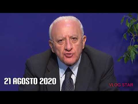 Il Presidente della Regione Campania Vincenzo De Luca e le Possibili Limitazioni tra Regioni Il Presidente della Regione Campania Vincenzo De Luca e le Possibili Limitazioni tra Regioni