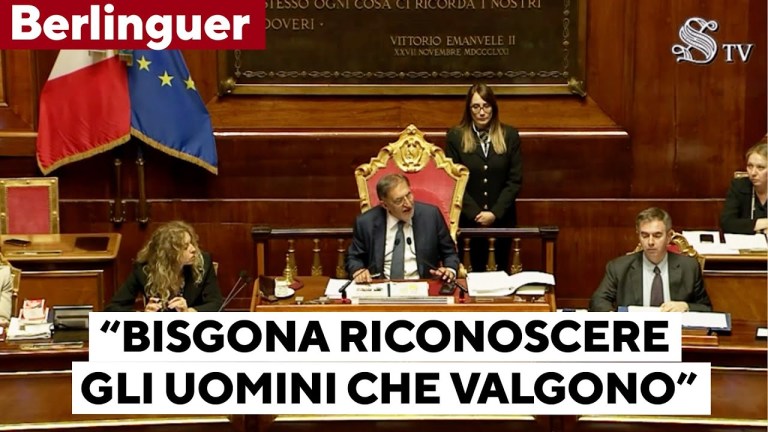 Berlinguer, La Russa: “Si possono contrastare le idee, ma vanno riconosciuti gli uomini che valgono” Berlinguer, La Russa: “Si possono contrastare le idee, ma vanno riconosciuti gli uomini che valgono”