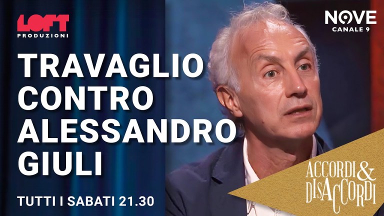 Travaglio contro Alessandro Giuli Travaglio contro Alessandro Giuli
