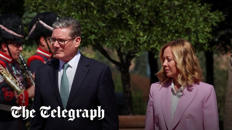 In full: Keir Starmer and Giorgia Meloni hold news conference in Rome In full: Keir Starmer and Giorgia Meloni hold news conference in Rome
