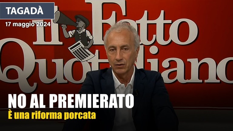 Marco Travaglio sulla porcata del premierato Marco Travaglio sulla porcata del premierato