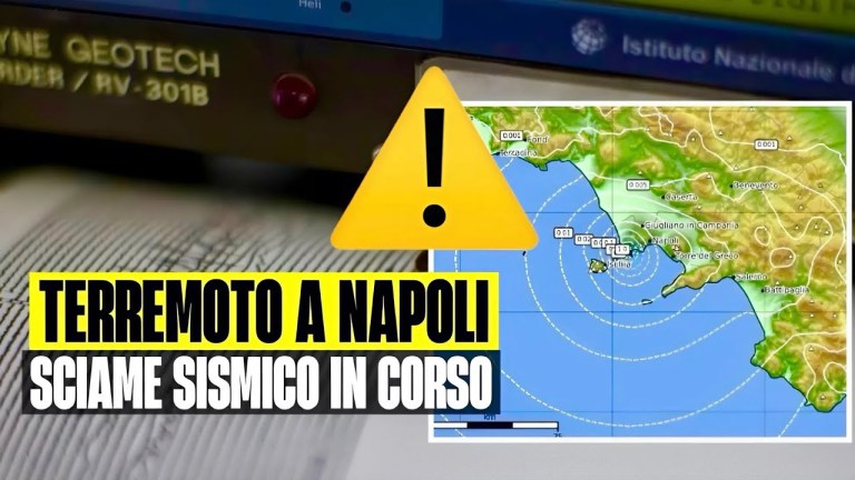 ULTIM’ORA TERREMOTO A NAPOLI: SCIAME SISMICO IN CORSO. SCOSSA AVVERTITA DALLA gente ULTIM’ORA TERREMOTO A NAPOLI: SCIAME SISMICO IN CORSO. SCOSSA AVVERTITA DALLA gente