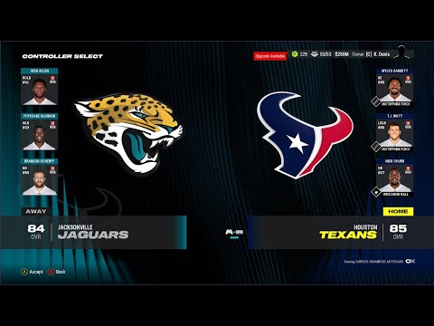 Madden 24 Franchise – Season 2 – Jax vs Hou Madden 24 Franchise – Season 2 – Jax vs Hou