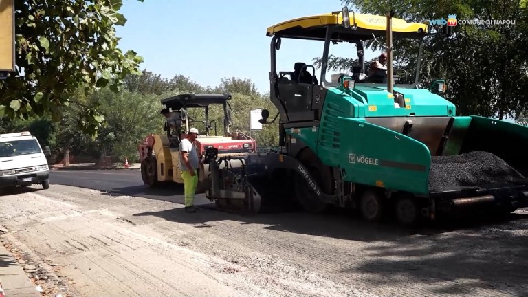 La città riparte: interventi in corso su strade e parchi urbani La città riparte: interventi in corso su strade e parchi urbani