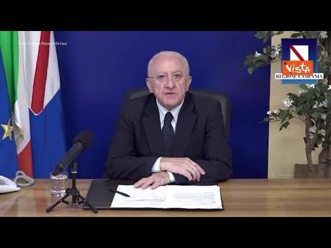 Transizione ecologica, De Luca: «Avremo Ministero alle Galassie affidato credo a Giordano Bruno» Transizione ecologica, De Luca: «Avremo Ministero alle Galassie affidato credo a Giordano Bruno»