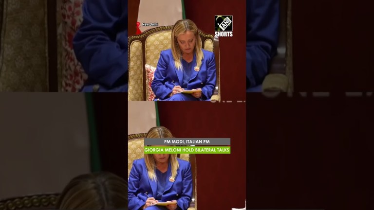 PM Modi holds bilateral talks with Italian PM Giorgia Meloni on sidelines of G20 Summit PM Modi holds bilateral talks with Italian PM Giorgia Meloni on sidelines of G20 Summit