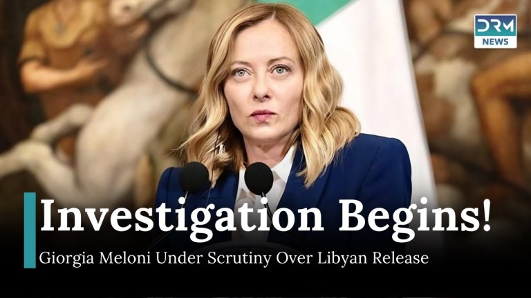 Giorgia Meloni Under Investigation Over Libyan Suspect’s Release | DRM News | AC11 Giorgia Meloni Under Investigation Over Libyan Suspect’s Release | DRM News | AC11