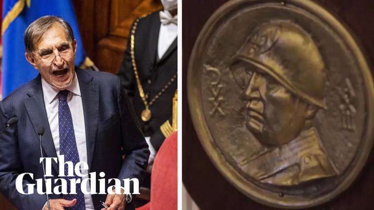 Ignazio La Russa: politician with fascist memorabilia elected speaker of Italy’s upper house Ignazio La Russa: politician with fascist memorabilia elected speaker of Italy’s upper house