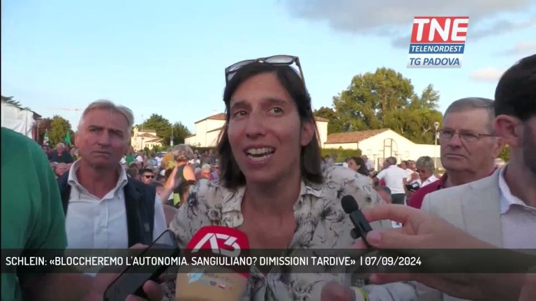 SCHLEIN: «BLOCCHEREMO L’AUTONOMIA. SANGIULIANO? DIMISSIONI TARDIVE» | 07/09/2024 SCHLEIN: «BLOCCHEREMO L’AUTONOMIA. SANGIULIANO? DIMISSIONI TARDIVE» | 07/09/2024